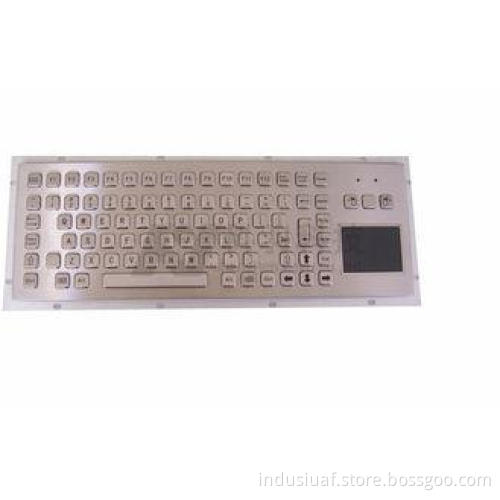 89 Key Industrial Keyboard With Touchpad , Full Function Ke